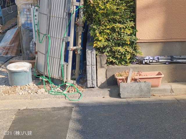 千葉県松戸市小山の新築戸建て上棟写真 2026年2月4日撮影