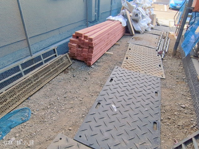 千葉県松戸市小山の新築戸建て上棟写真 2026年2月4日撮影