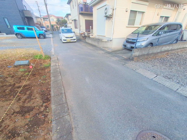 千葉県柏市あかね町の新築戸建て更地・土地写真 2025年12月18日撮影