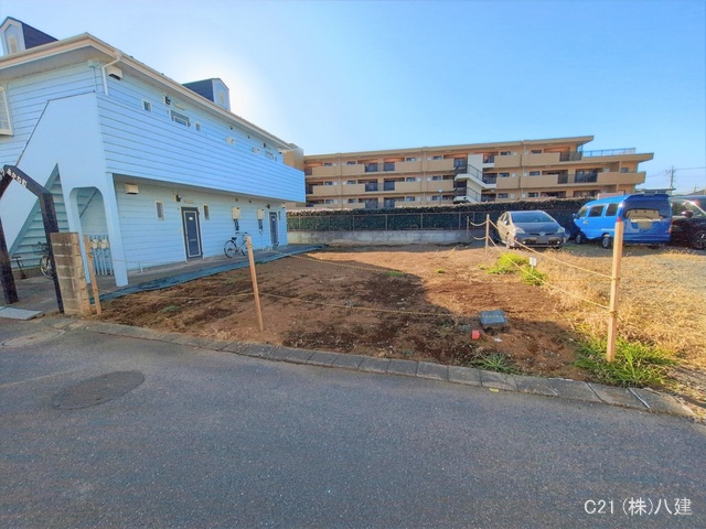 千葉県柏市あかね町の新築戸建て更地・土地写真 2026年1月8日撮影