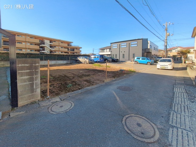 千葉県柏市あかね町の新築戸建て更地・土地写真 2026年1月8日撮影