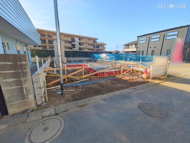 千葉県柏市あかね町の新築戸建て基礎写真 2026年2月3日撮影
