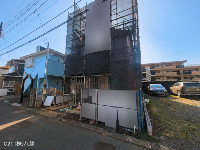 千葉県柏市あかね町の新築戸建てシート写真 2026年3月4日撮影