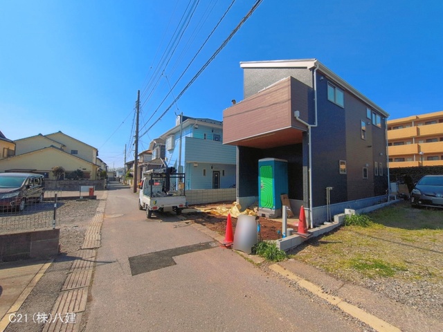 千葉県柏市あかね町の新築戸建て外構写真 2026年4月2日撮影