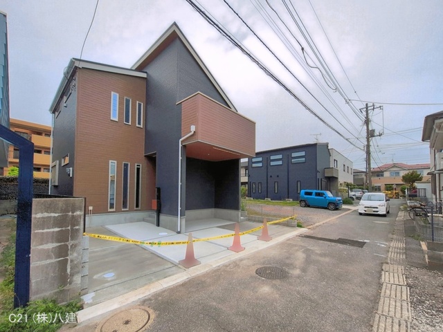 千葉県柏市あかね町の新築戸建て完成写真 2026年4月22日撮影