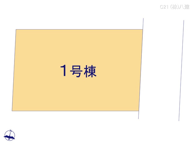 千葉県柏市あかね町の新築戸建て全体区画図 ※図面と異なる場合は現況を優先