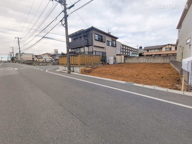 千葉県松戸市六高台7丁目の新築戸建て更地・土地写真 2026年1月20日撮影