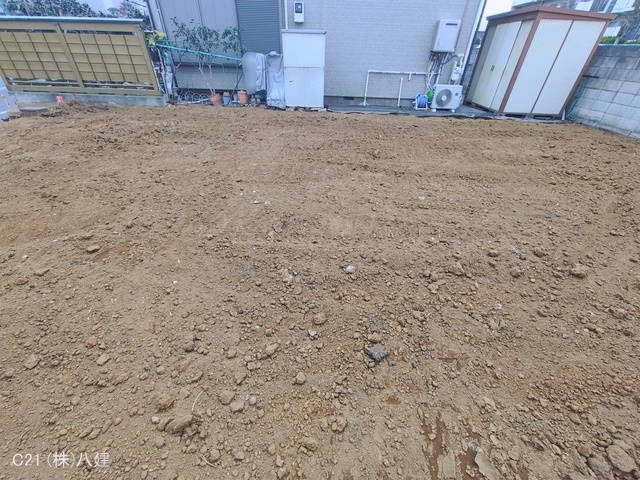 千葉県松戸市六高台7丁目の新築戸建て更地・土地写真 2026年1月20日撮影