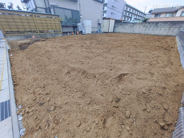 千葉県松戸市六高台7丁目の新築戸建て更地・土地写真 2026年1月20日撮影