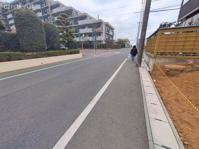千葉県松戸市六高台7丁目の新築戸建て更地・土地写真 2026年1月20日撮影
