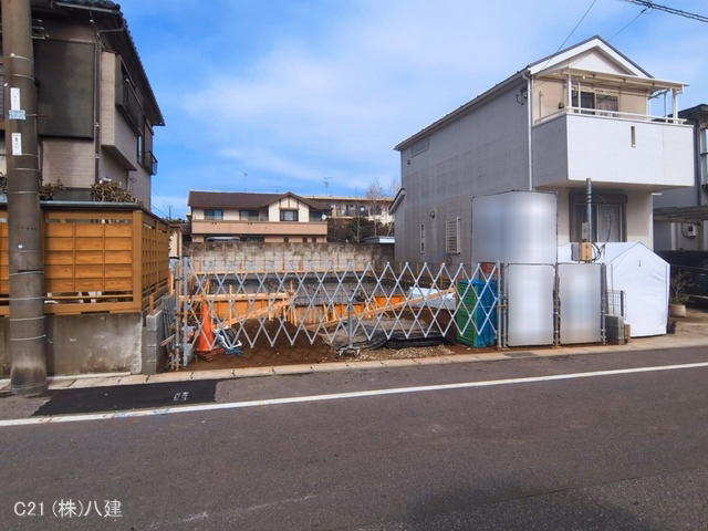 千葉県松戸市六高台7丁目の新築戸建て基礎写真 2026年3月3日撮影