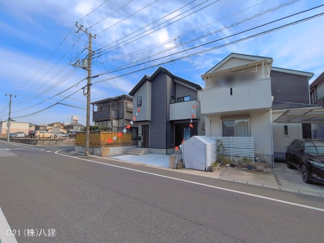 千葉県松戸市六高台7丁目の新築戸建て完成写真 2026年5月19日撮影