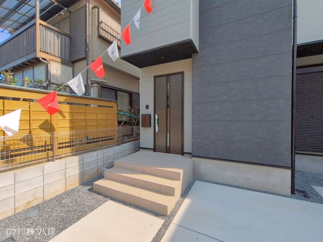千葉県松戸市六高台7丁目の新築戸建て完成写真 2026年5月19日撮影