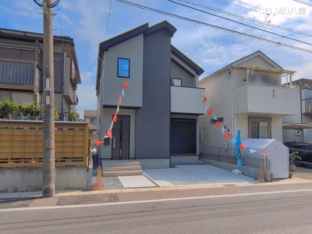 千葉県松戸市六高台7丁目の新築戸建て完成写真 2026年5月19日撮影