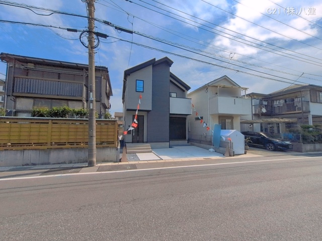 千葉県松戸市六高台7丁目の新築戸建て完成写真 2026年5月19日撮影
