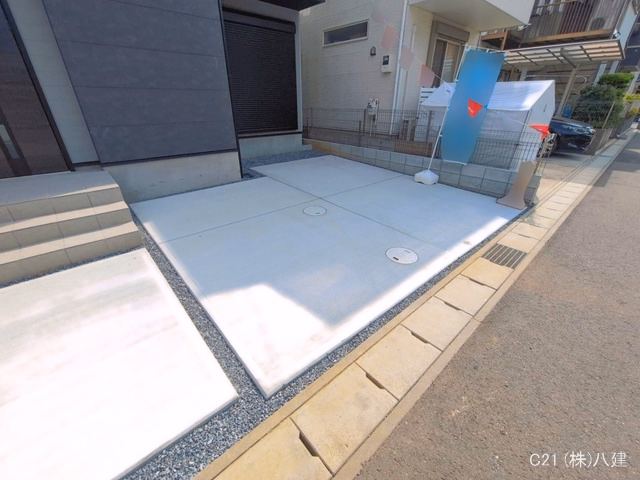 千葉県松戸市六高台7丁目の新築戸建て完成写真 2026年5月19日撮影