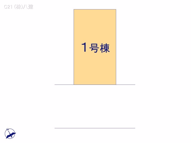 千葉県松戸市六高台7丁目の新築戸建て全体区画図 ※図面と異なる場合は現況を優先