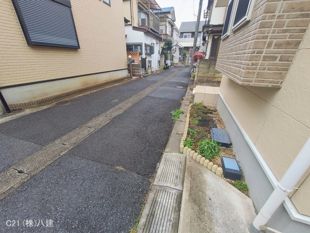 千葉県松戸市西馬橋４丁目の中古戸建て完成写真 2026年1月6日撮影