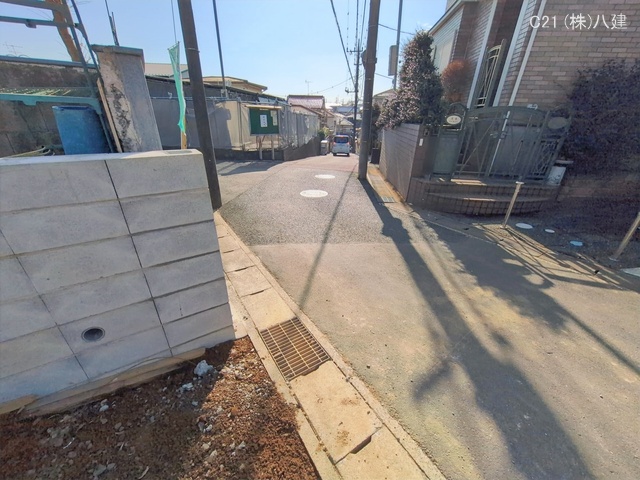 千葉県松戸市千駄堀の新築戸建て外構写真 2026年1月4日撮影