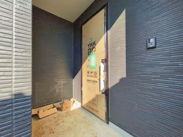 千葉県松戸市千駄堀の新築戸建て外構写真 2026年1月4日撮影