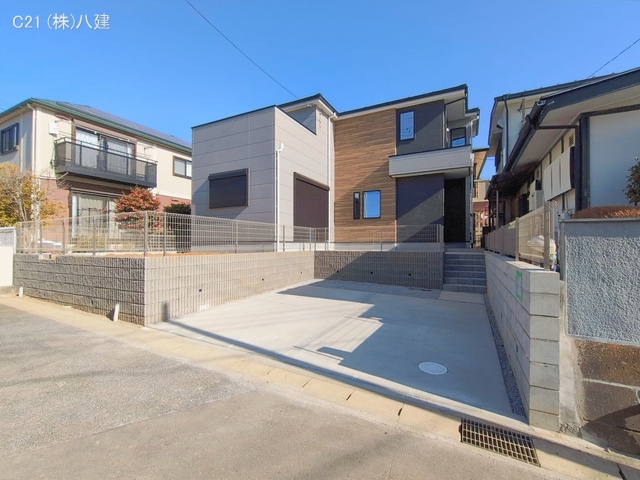 千葉県松戸市千駄堀の新築戸建て完成写真 2026年1月25日撮影