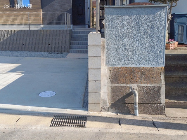 千葉県松戸市千駄堀の新築戸建て完成写真 2026年1月25日撮影