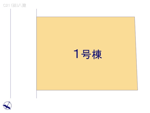 千葉県松戸市千駄堀の新築戸建て全体区画図 ※図面と異なる場合は現況を優先