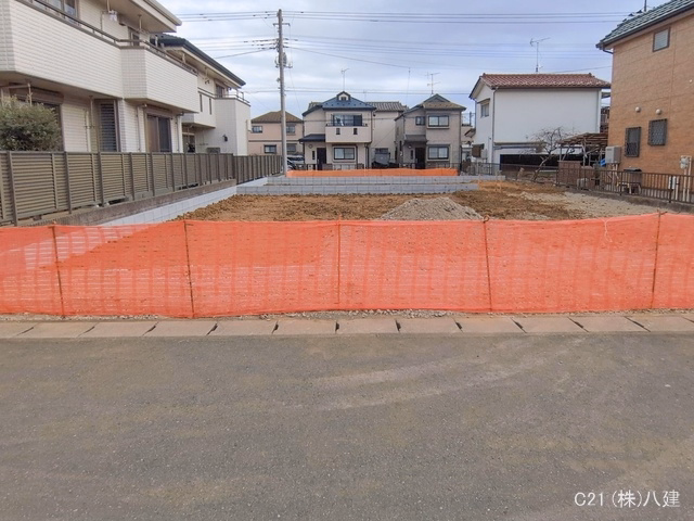 千葉県松戸市松飛台の新築戸建て更地・土地写真 2026年1月19日撮影