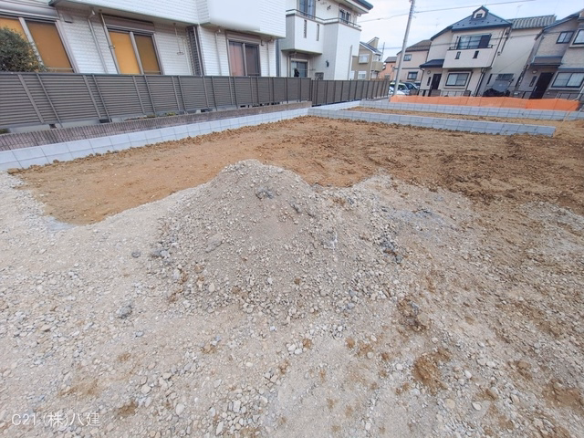 千葉県松戸市松飛台の新築戸建て更地・土地写真 2026年1月19日撮影