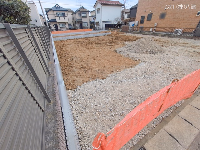 千葉県松戸市松飛台の新築戸建て更地・土地写真 2026年1月19日撮影