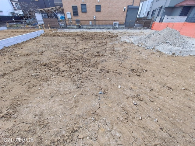 千葉県松戸市松飛台の新築戸建て更地・土地写真 2026年1月19日撮影