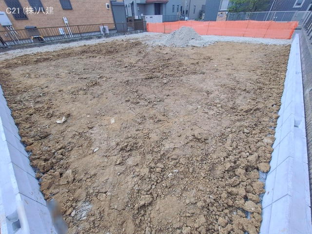 千葉県松戸市松飛台の新築戸建て更地・土地写真 2026年1月19日撮影
