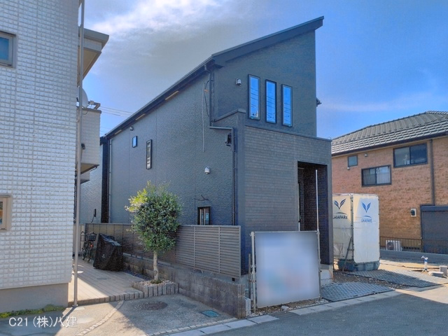 千葉県松戸市松飛台の新築戸建て外構写真 2026年4月16日撮影