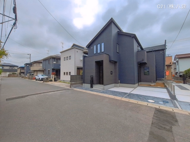 千葉県松戸市松飛台の新築戸建て外構写真 2026年5月14日撮影