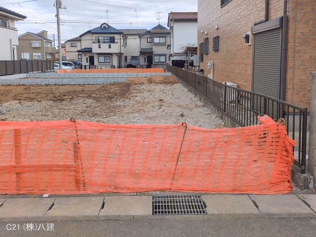 千葉県松戸市松飛台の新築戸建て更地・土地写真 2026年1月19日撮影