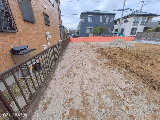 千葉県松戸市松飛台の新築戸建て更地・土地写真 2026年1月19日撮影