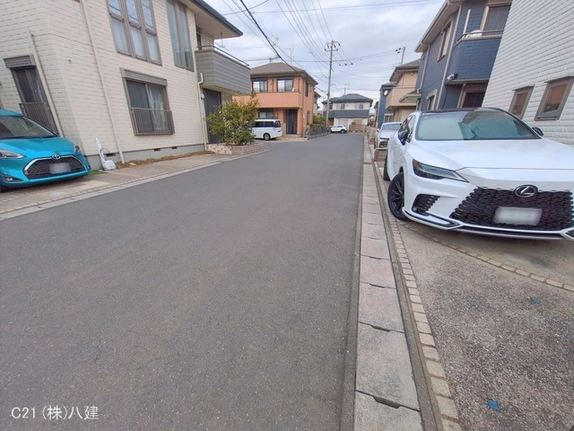 千葉県松戸市松飛台の新築戸建て更地・土地写真 2026年1月19日撮影