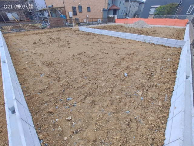 千葉県松戸市松飛台の新築戸建て更地・土地写真 2026年1月19日撮影