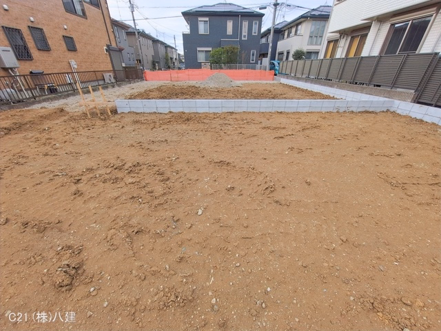 千葉県松戸市松飛台の新築戸建て更地・土地写真 2026年1月19日撮影