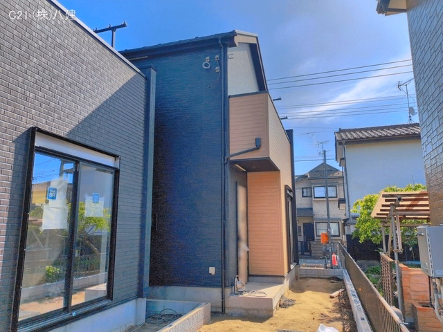 千葉県松戸市松飛台の新築戸建て外構写真 2026年4月16日撮影