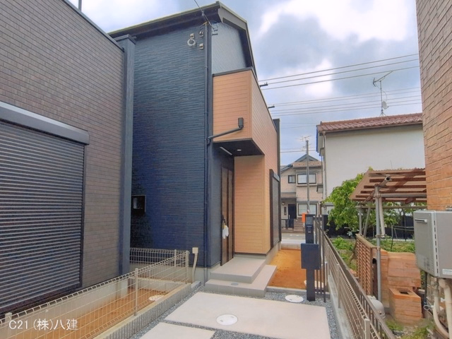 千葉県松戸市松飛台の新築戸建て外構写真 2026年5月14日撮影