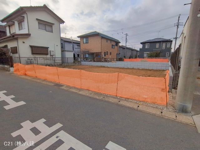 千葉県松戸市松飛台の新築戸建て更地・土地写真 2026年1月19日撮影