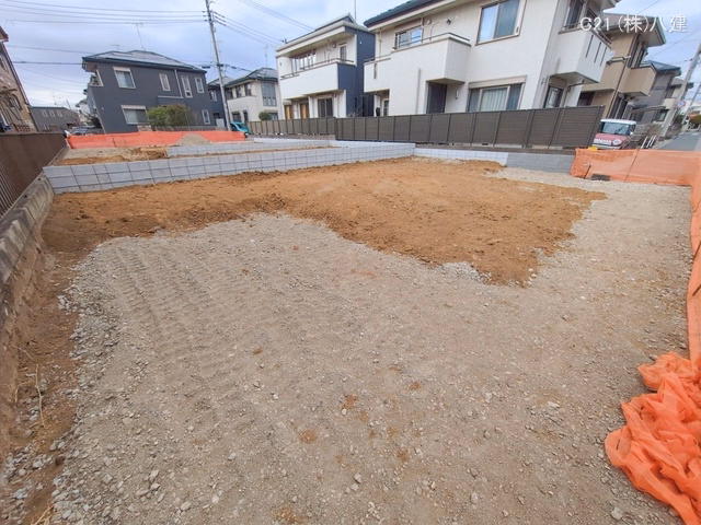 千葉県松戸市松飛台の新築戸建て更地・土地写真 2026年1月19日撮影