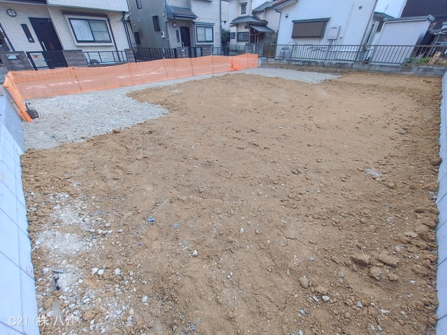 千葉県松戸市松飛台の新築戸建て更地・土地写真 2026年1月19日撮影