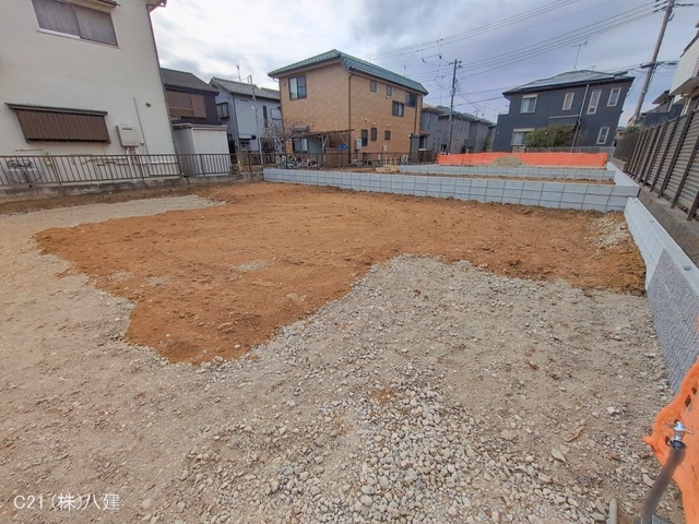 千葉県松戸市松飛台の新築戸建て更地・土地写真 2026年1月19日撮影