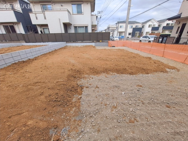 千葉県松戸市松飛台の新築戸建て更地・土地写真 2026年1月19日撮影
