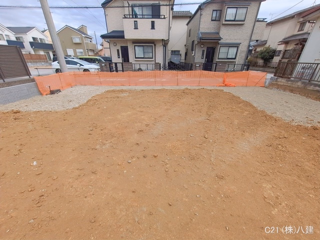 千葉県松戸市松飛台の新築戸建て更地・土地写真 2026年1月19日撮影