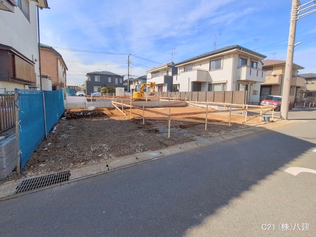 千葉県松戸市松飛台の新築戸建て基礎写真 2026年2月9日撮影