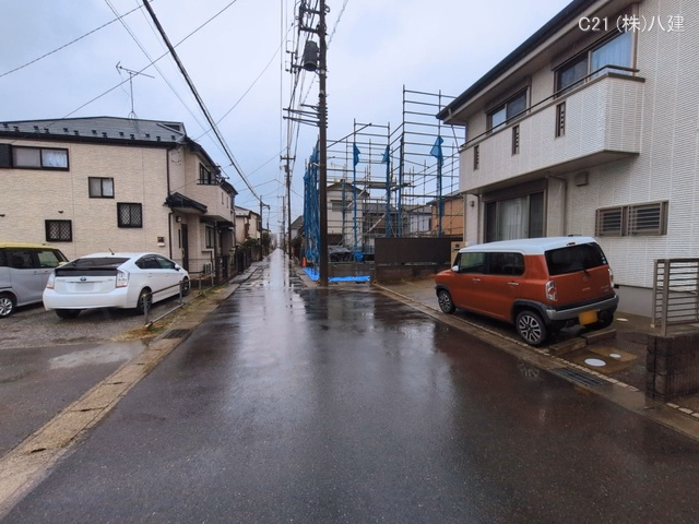 千葉県松戸市松飛台の新築戸建て上棟写真 2026年3月2日撮影