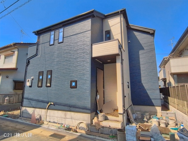 千葉県松戸市松飛台の新築戸建て外構写真 2026年4月16日撮影